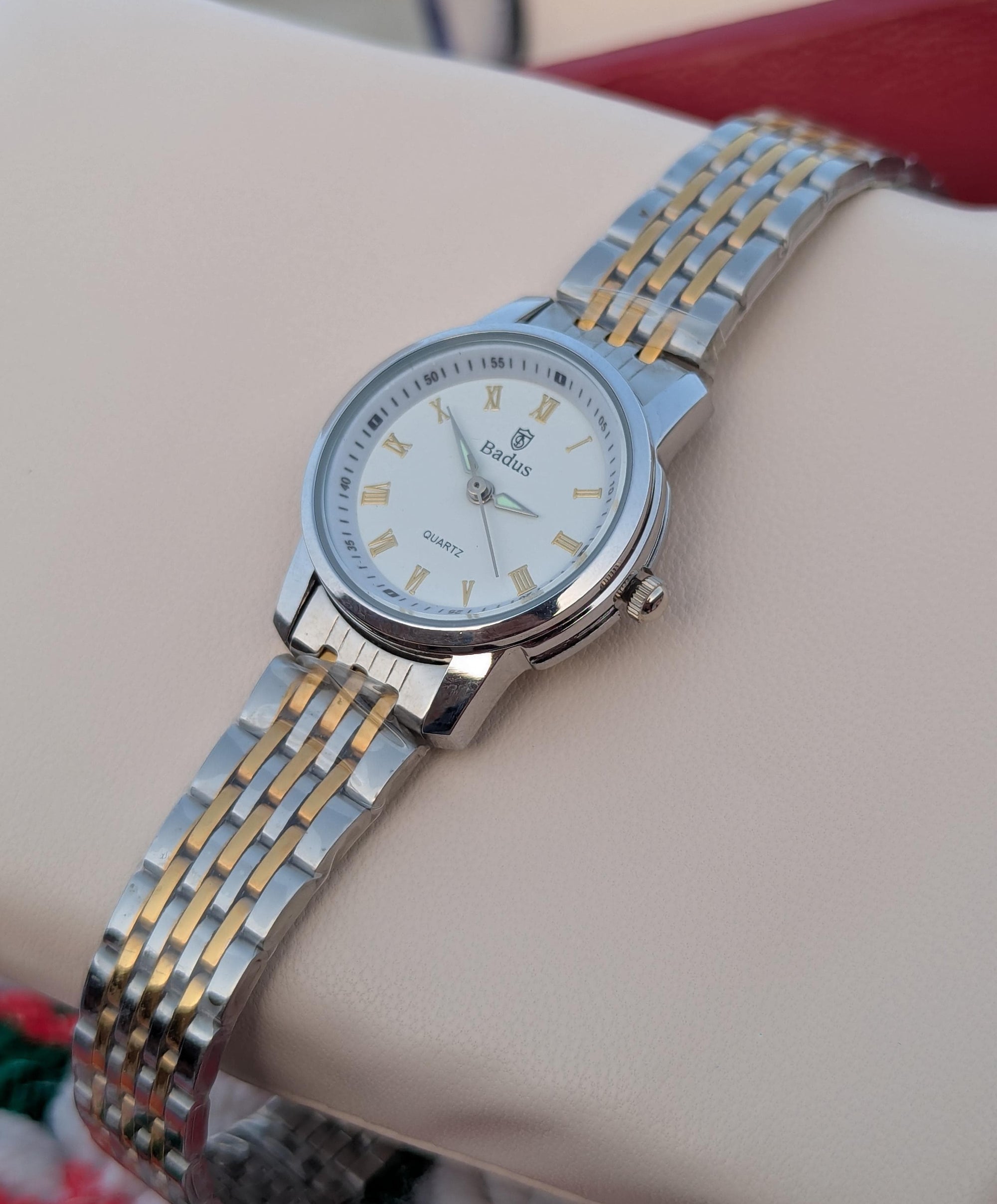 Classic Silver and Gold Ladies Watch