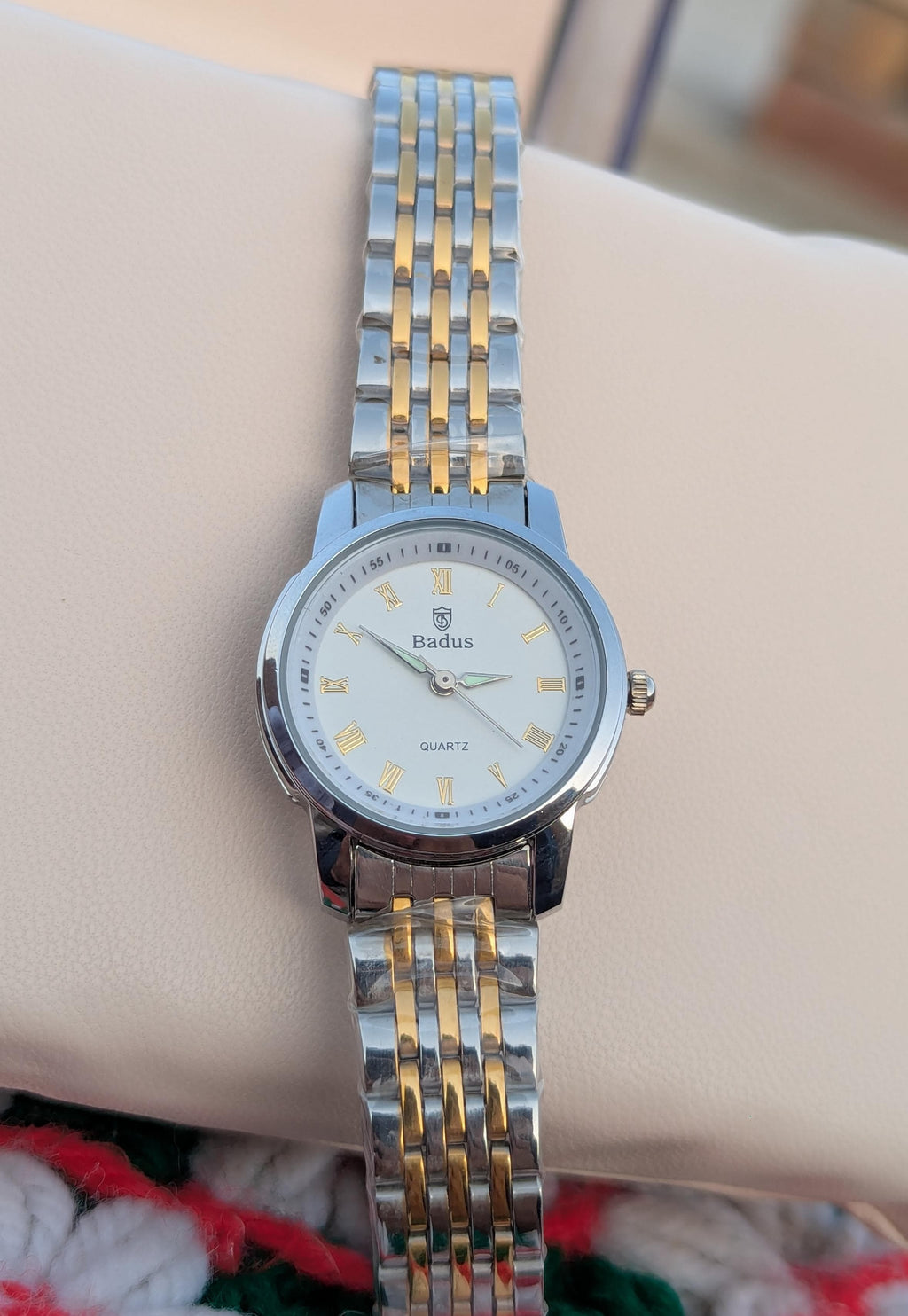 Classic Silver and Gold Ladies Watch