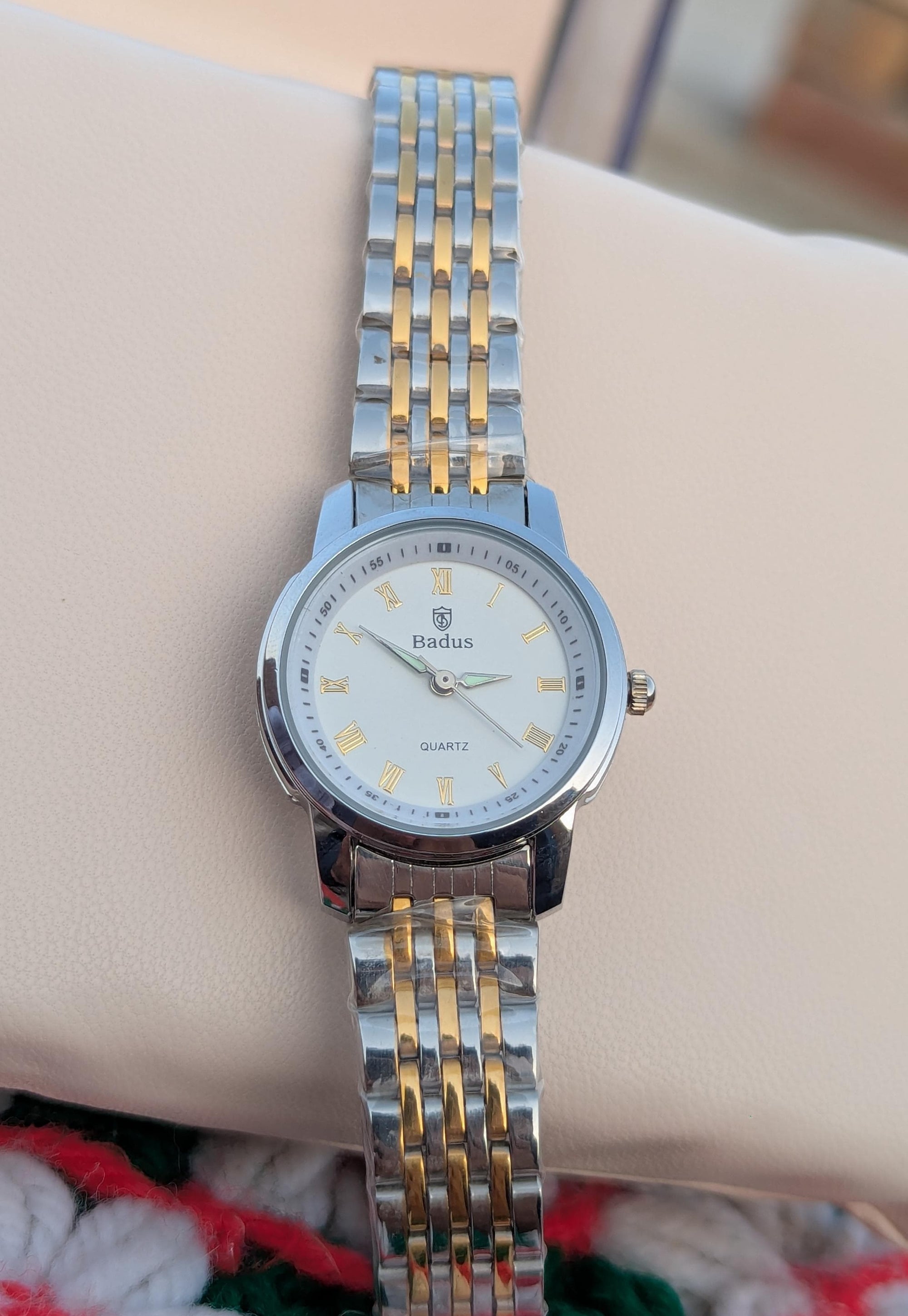 Classic Silver and Gold Ladies Watch