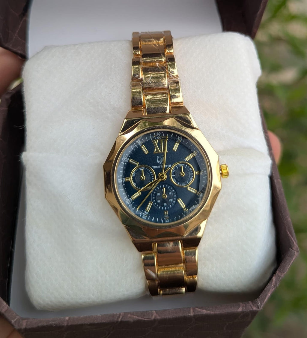 Luxury Gold Ladies Watch