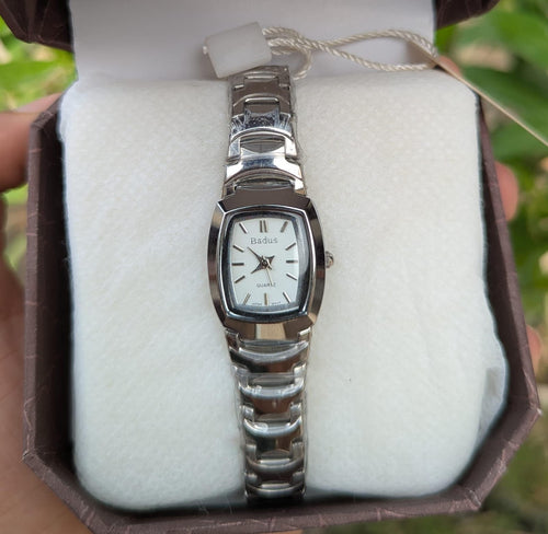 Classic Silver Luxury Ladies Watch