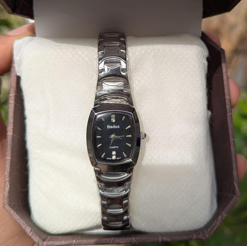 Classic Silver Luxury Ladies Watch