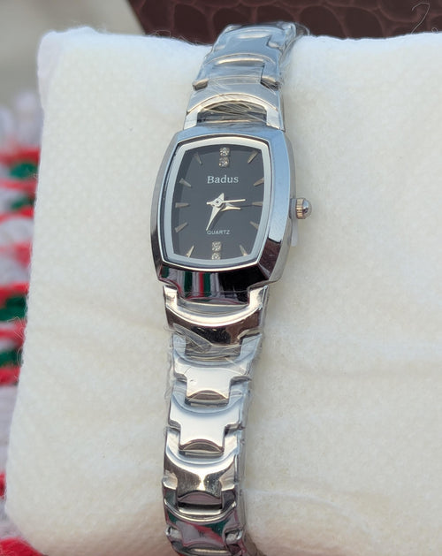 Classic Silver Luxury Ladies Watch